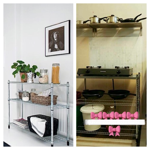  IKEA  OMAR Kitchen Steel Rack Rak  Dapur  Gas ikea  berkualiti 