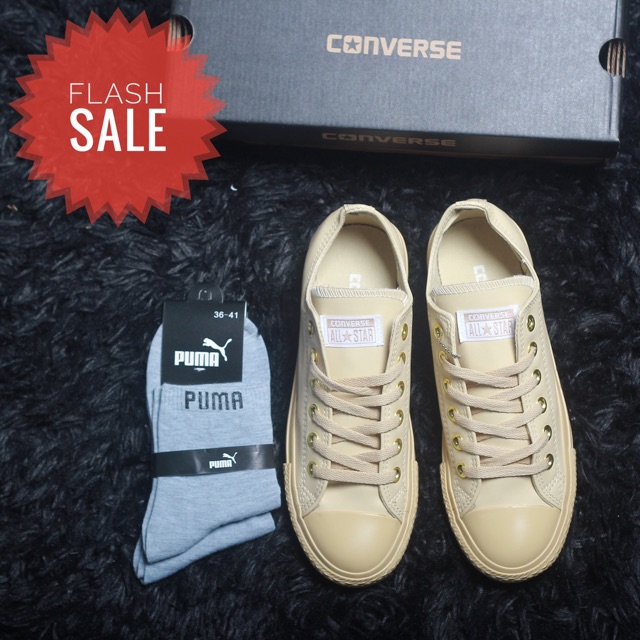 nude lugged converse