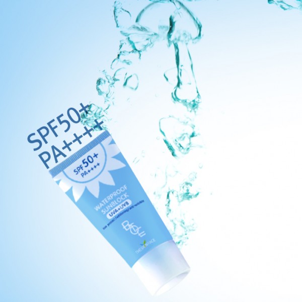 The Skin Face Waterproof Sunscreen SPF50+ PA+++