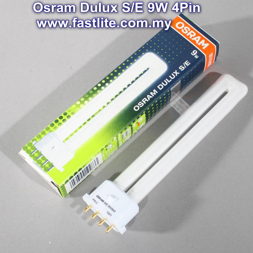 Osram Dulux S/E 9W 4Pins (made in Italy) | Shopee Malaysia