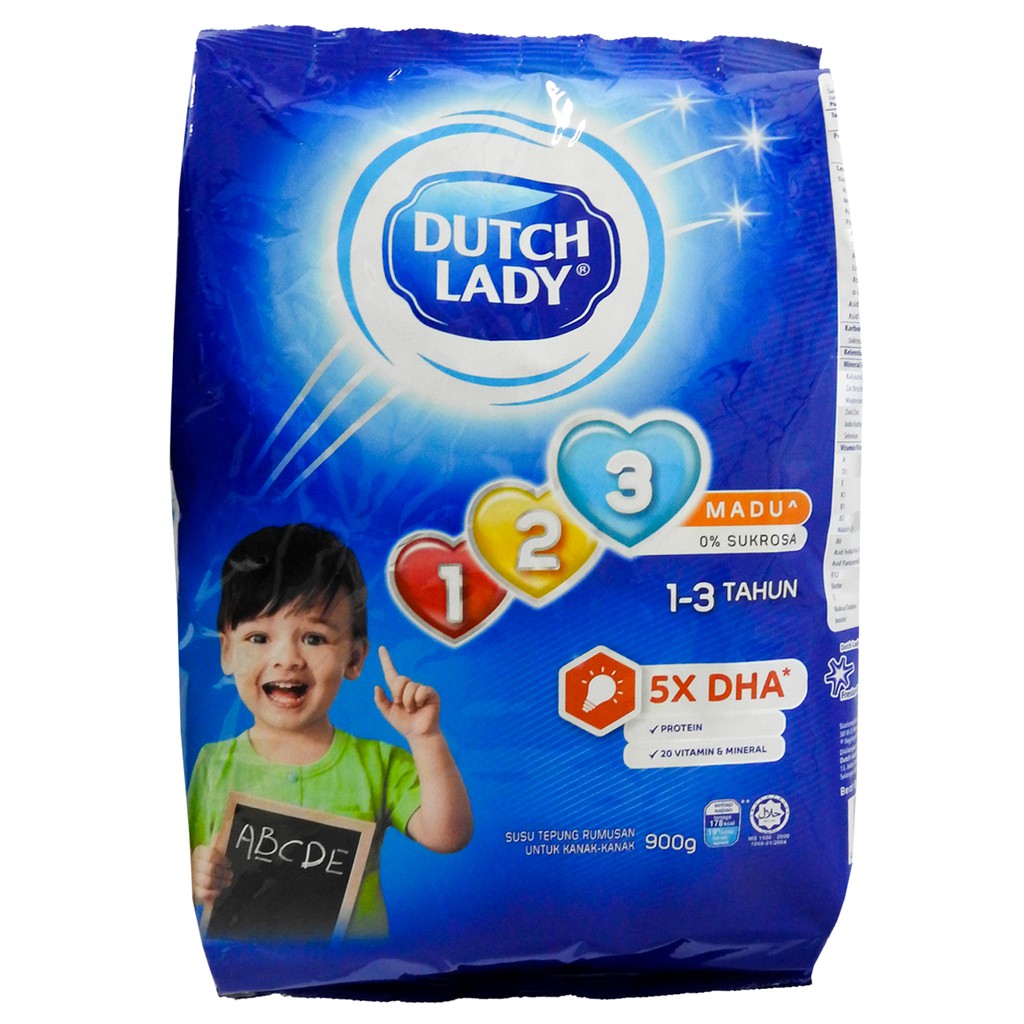 Dutch Lady 123 Honey (900g) | Shopee Malaysia