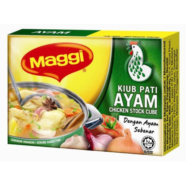 Kiub Pati Ayam Chicken Stock 10g X 2pcs Shopee Malaysia