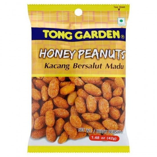 Tong Garden Honey Peanut Kacang Tanah Bersalut Madu 42g Shopee Malaysia