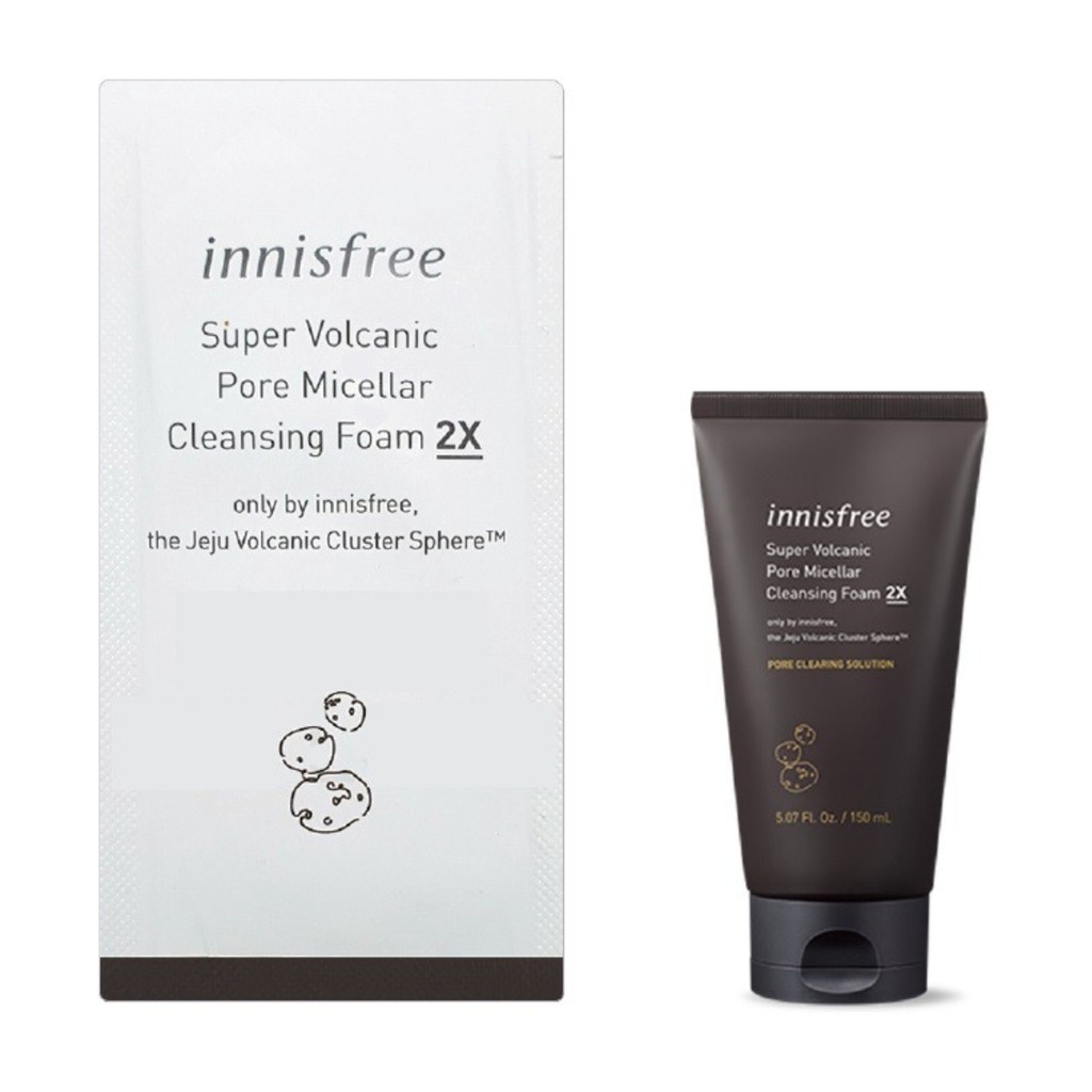 super volcanic pore micellar cleansing foam