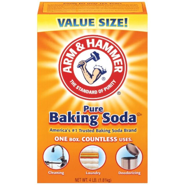 ARM & HAMMER Pure Baking Soda, Value Size, 1.81kg | Shopee ...