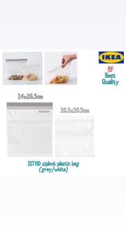 Readystock IKEA Zip Lock Plastic Bag Beg Plastik Dengan Zipper Lock Ziploc | Shopee Malaysia