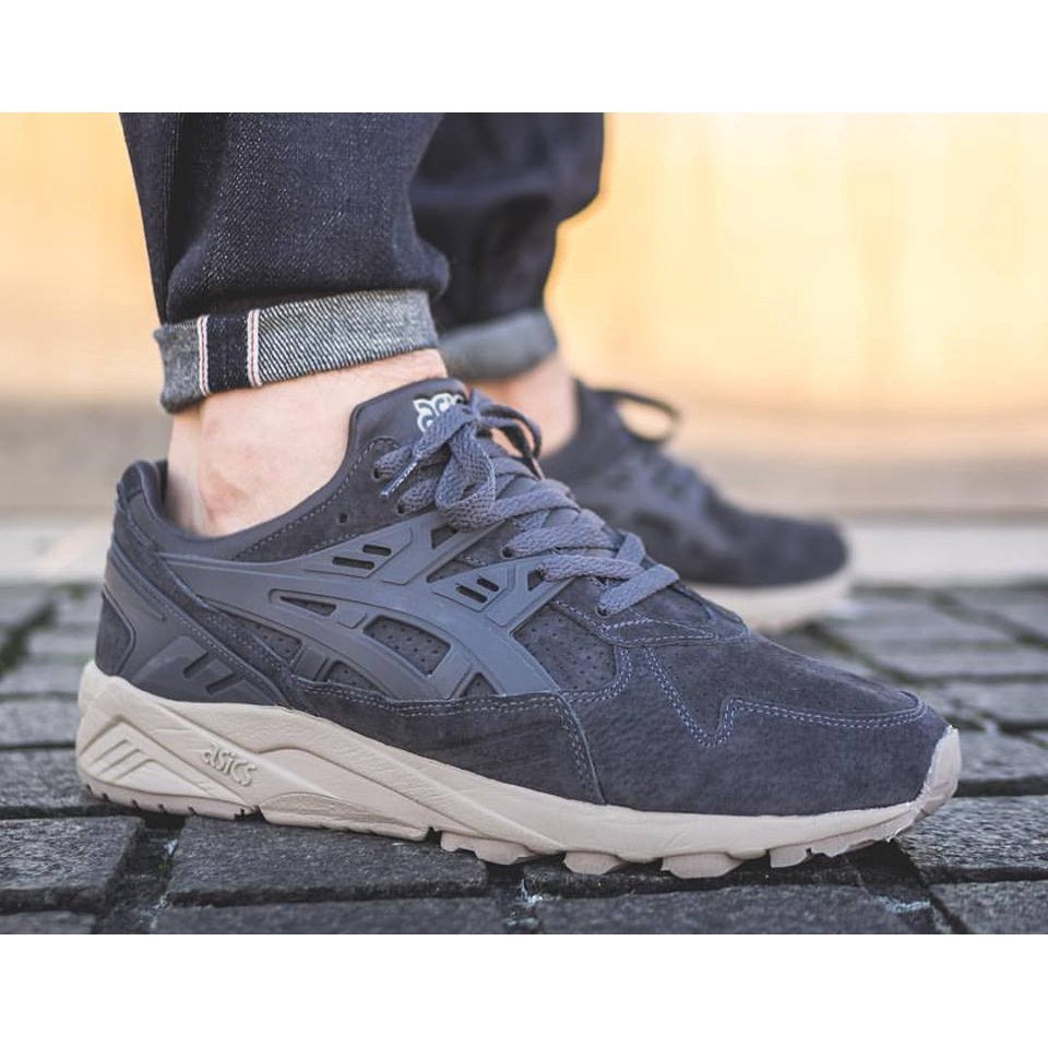 asics gel kayano trainer dark grey