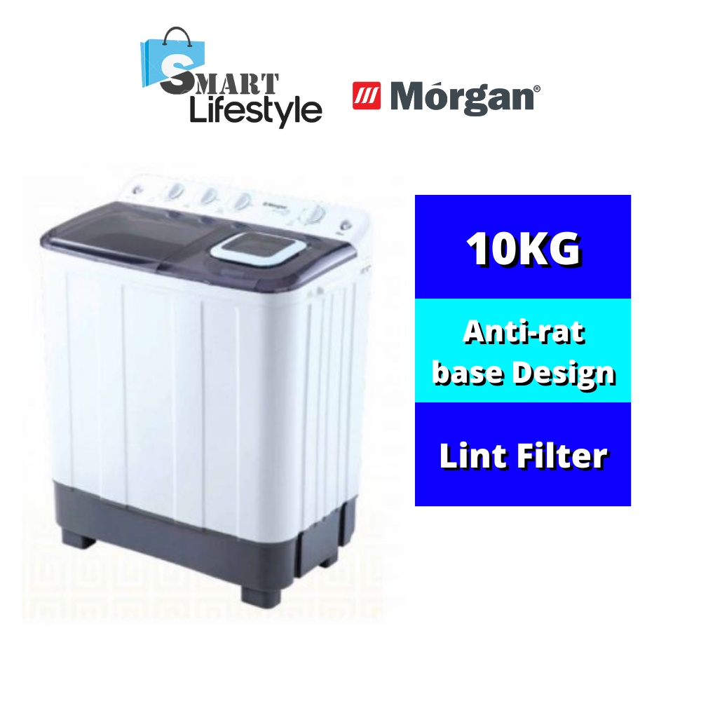 Morgan Semi Auto Washing Machine (10kg) MWM-1310SA