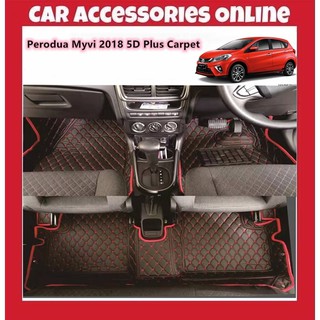 5D Carpet Floor Mat Perodua Viva  Shopee Malaysia