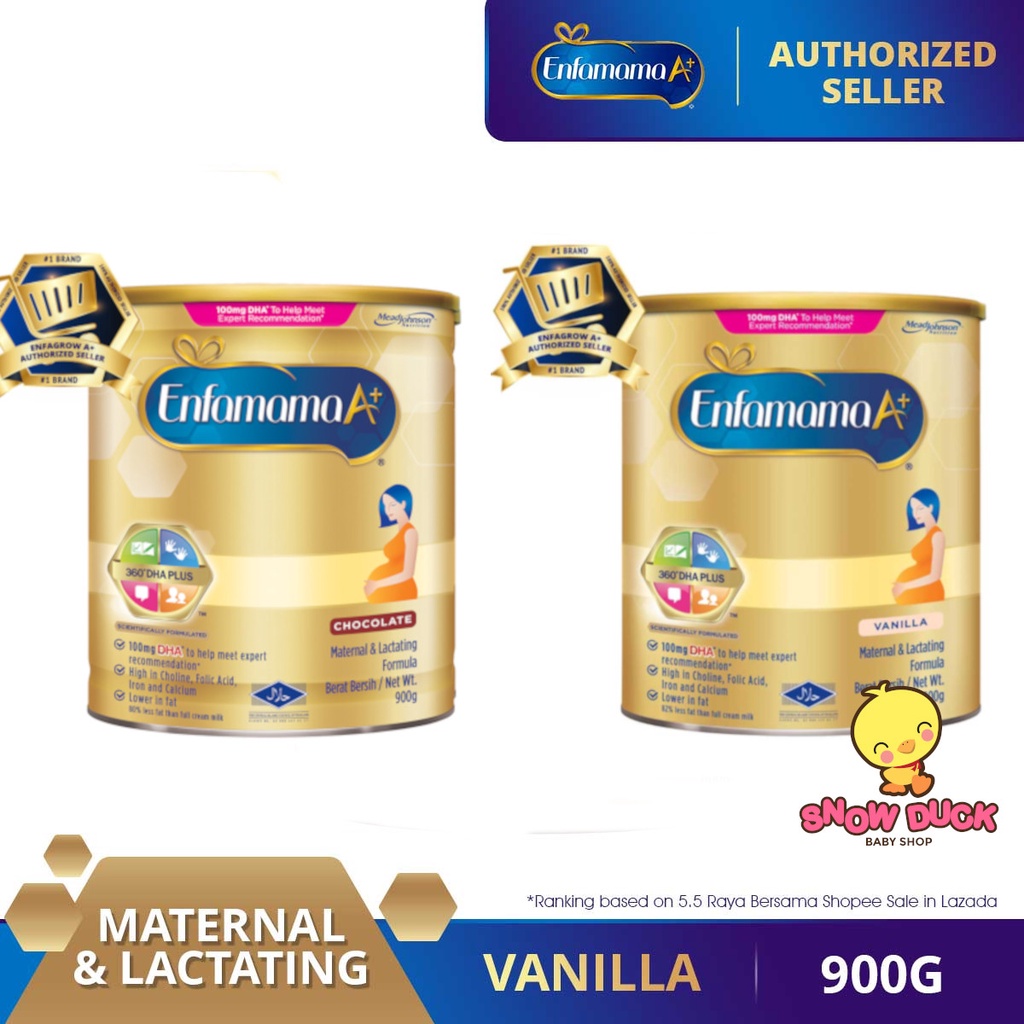 Enfamama A+ Vanilla/ Chocolate 900g (Maternal & Lactating Milk