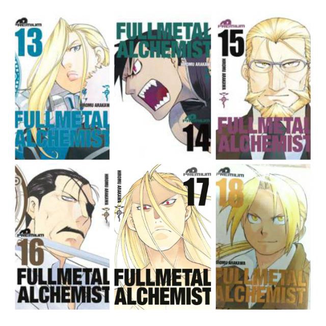 Ready Stock Fullmetal Alchemist Comics Premium Series 01 02 03 04 05 06 07 08 09 10 11 12 13 14 15 16 17 18 Shopee Malaysia