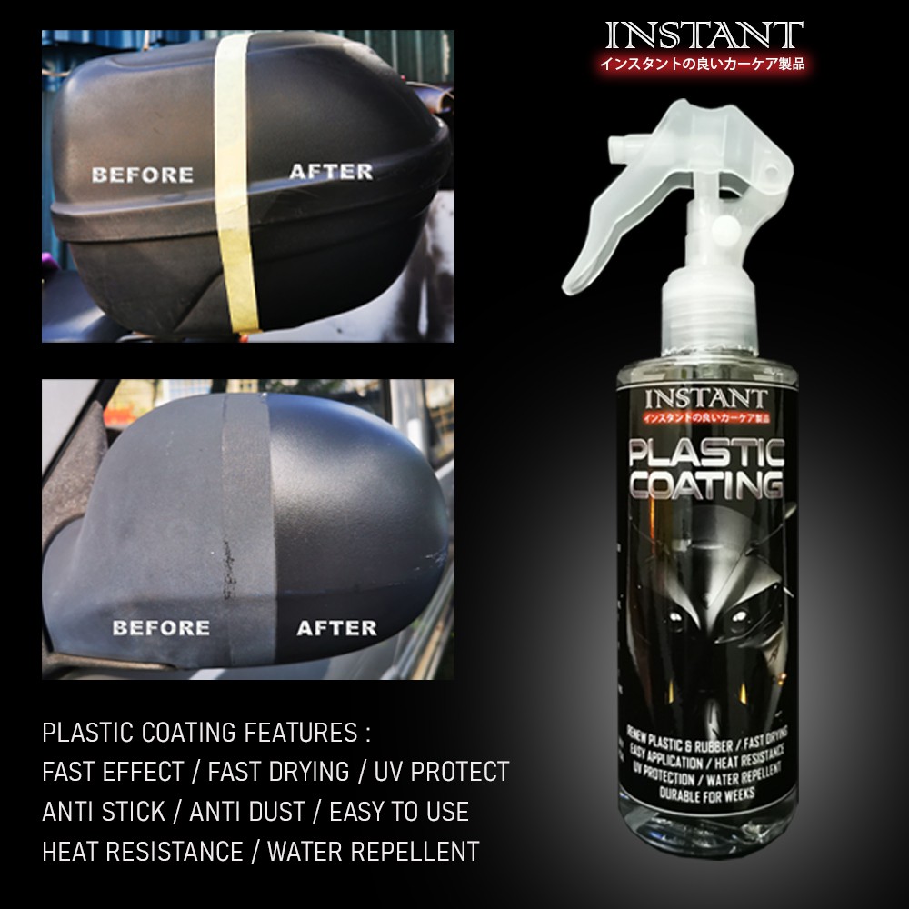 [ReadyStock]INSTANT Plastic Coating Spray restorer plastic coating