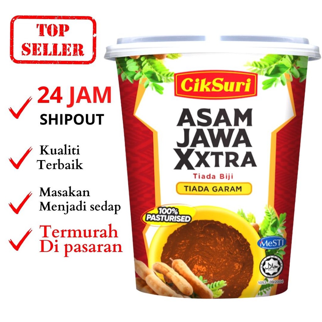 Asam Jawa Extra 200g Cik Suri Viral Harga Borong Masakan Jadi Sempurna Free Gift Boleh Pilih Shopee Malaysia