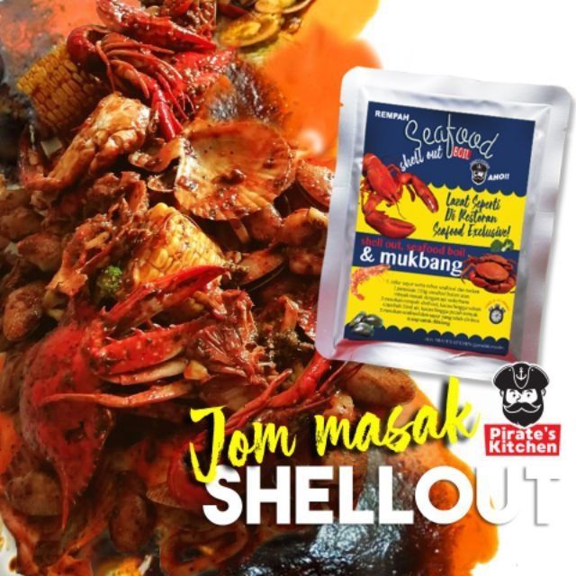Rempah Shellout Cajun Butter Sauce Resepi Restoran Seafood Eksklusif Seafood Boil Shopee Malaysia