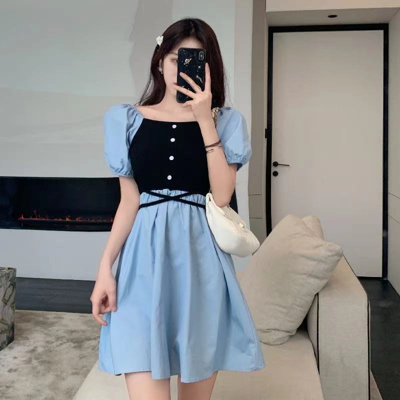 korean style short dresses