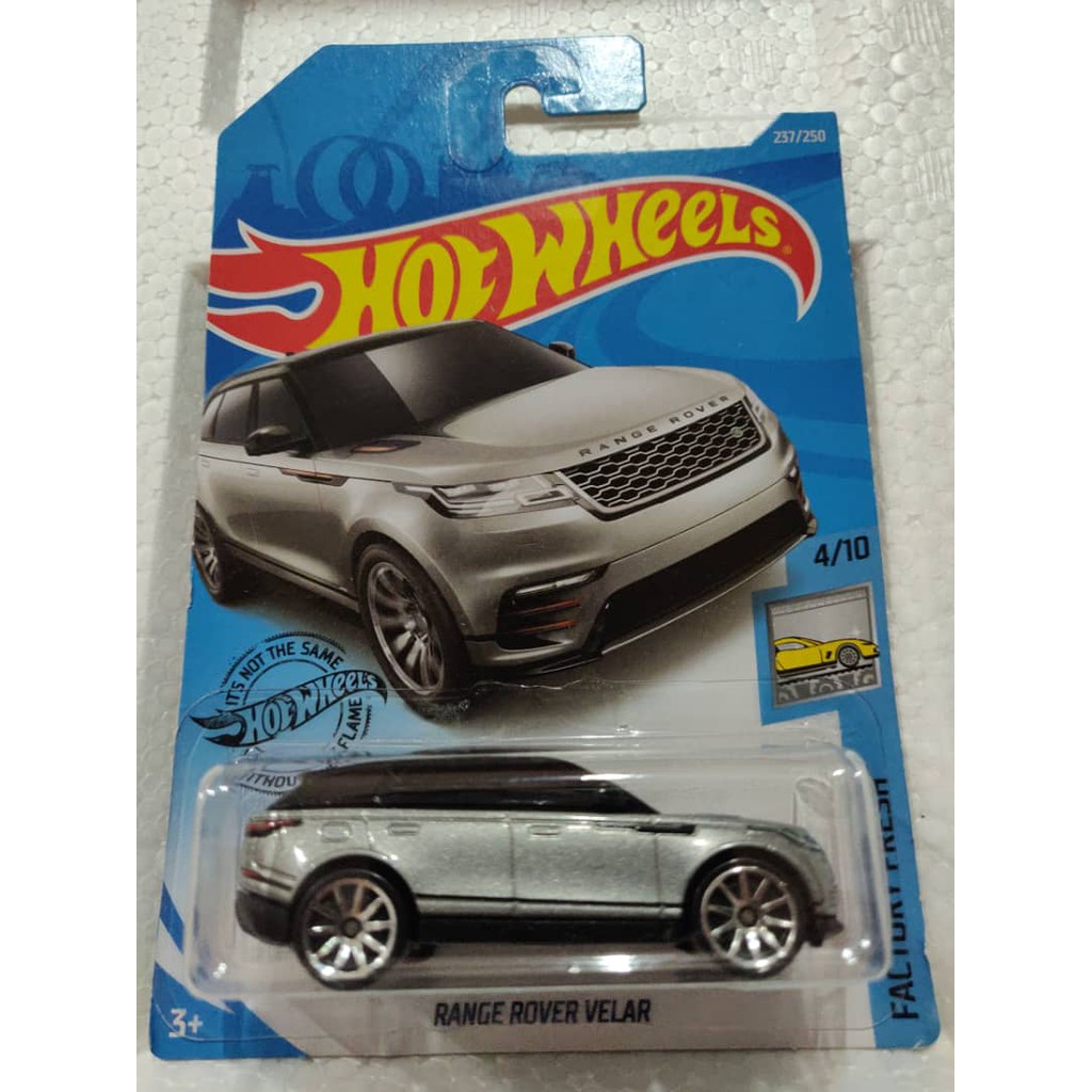 hot wheels range rover velar