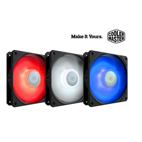 Cooler Master SickleFlow 120 Red | White | Blue Sickle Flow 4Pin PWM ...