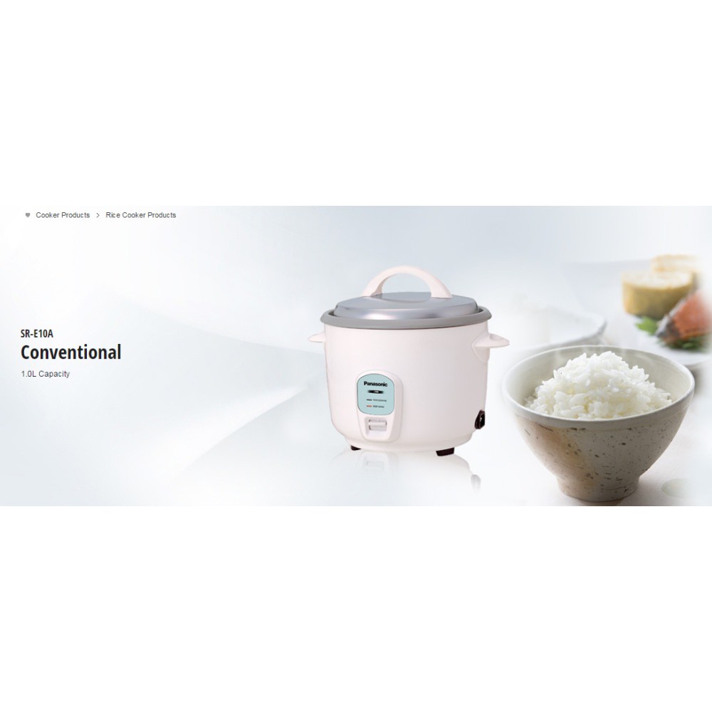 Panasonic rice cooker 1.0L to 3.6L (SRe10a/e18a/e28a/wn36) Shopee