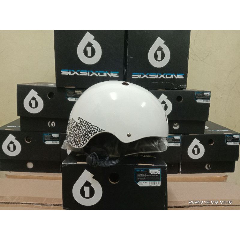 sixsixone bmx helmet