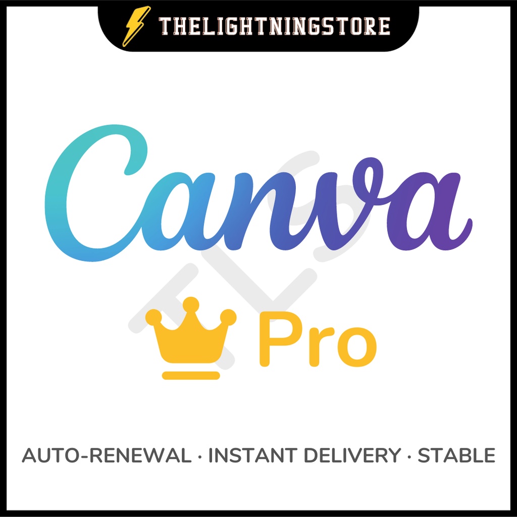 Canva Pro | Upgrade Account Background Removal Resize Tool Premium Templates