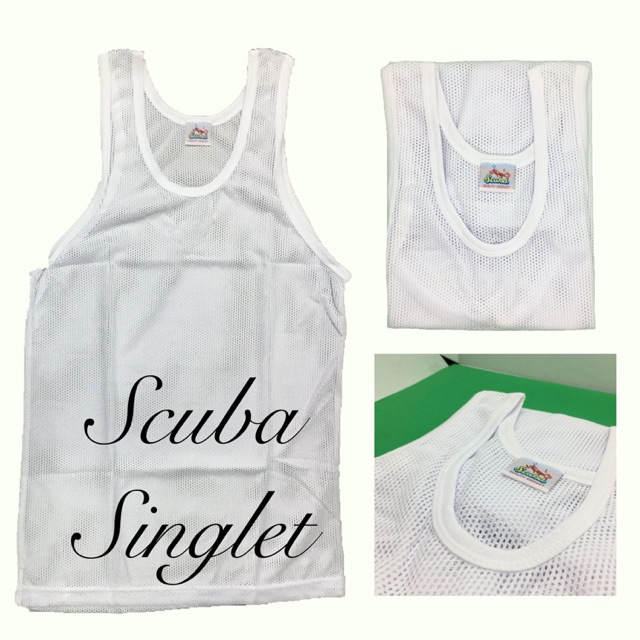 Scuba Men S Singlet 702 Baju Dalam Lelaki Shopee Malaysia