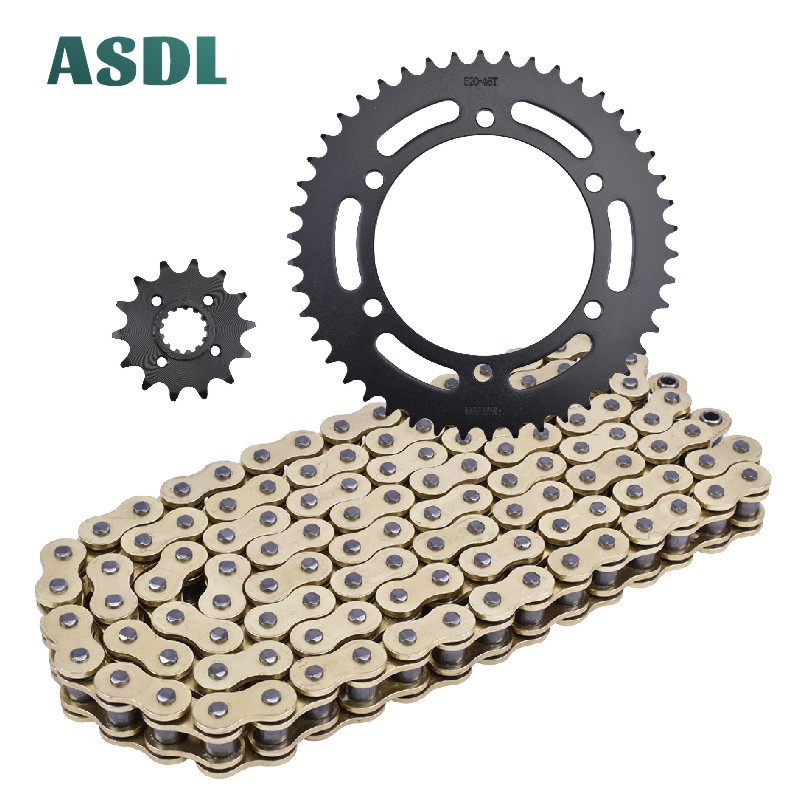 Motorcycle 520 chain 14T Front Sprocket & 46T Rear Sprocket Kit 