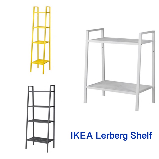  IKEA  Lerberg Rak  Buku  Besi  Book Shelf Shopee Malaysia
