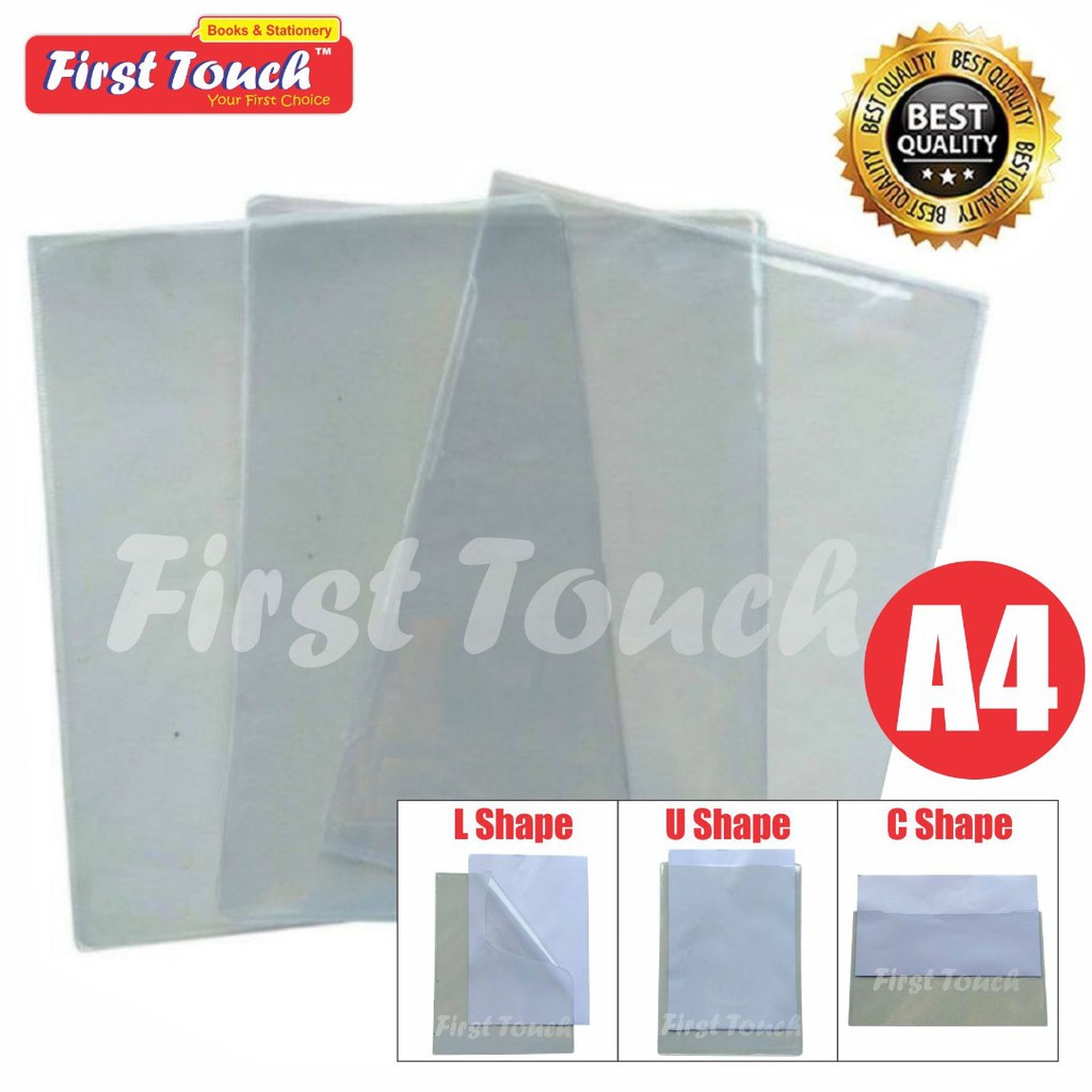 Clear Folder A4 Pvc Document Clear Holder L Shape   C Shape   U Shape 