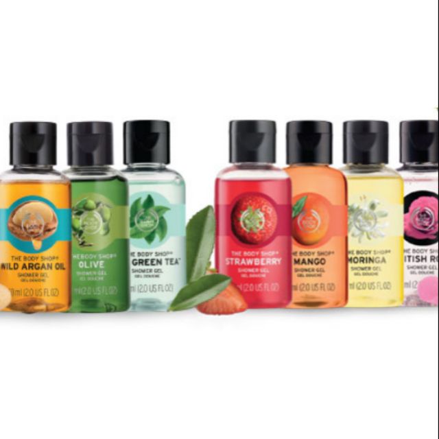 body shop shower gel