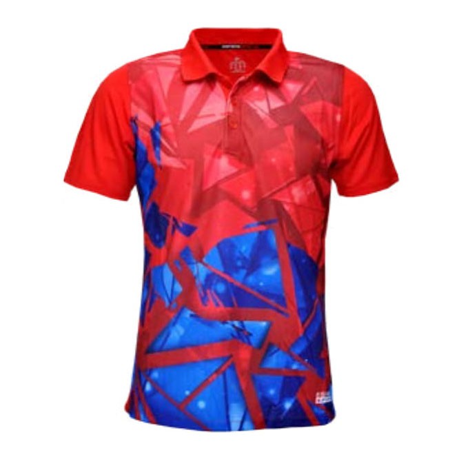 red sublimation jersey