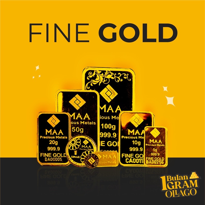 Maa Precious Metal Gold Bar Shopee Malaysia