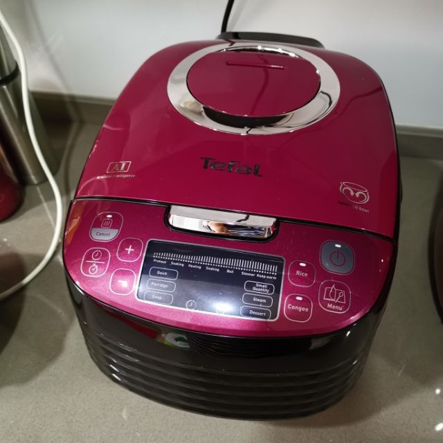 Tefal rice cooker RK7405 (pre loved) Shopee Malaysia