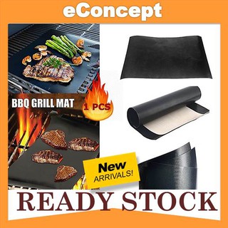 1 Pcs High Quality Bbq Non Stick Grill Mats Shopee Malaysia