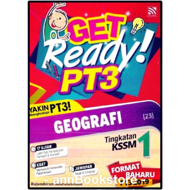 Buku Latihan Get Ready Pt3 Geografi Tingkatan Kssm 1 Shopee Malaysia