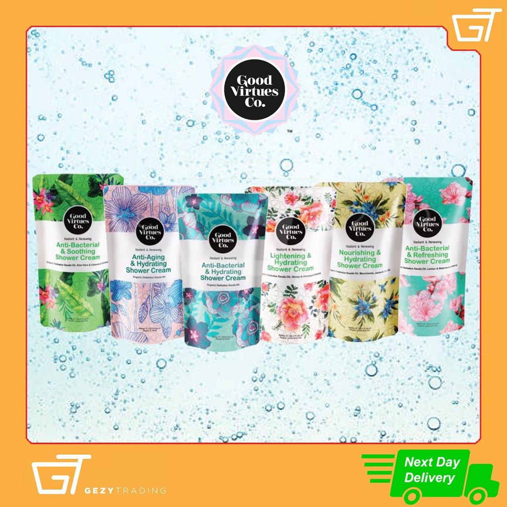 Good Virtues Co GVC AntiBacterial Soothing Shower Cream Body Wash