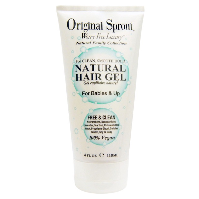 Original Sprout Inc Natural Hair Gel For Babies Up 4 Fl Oz