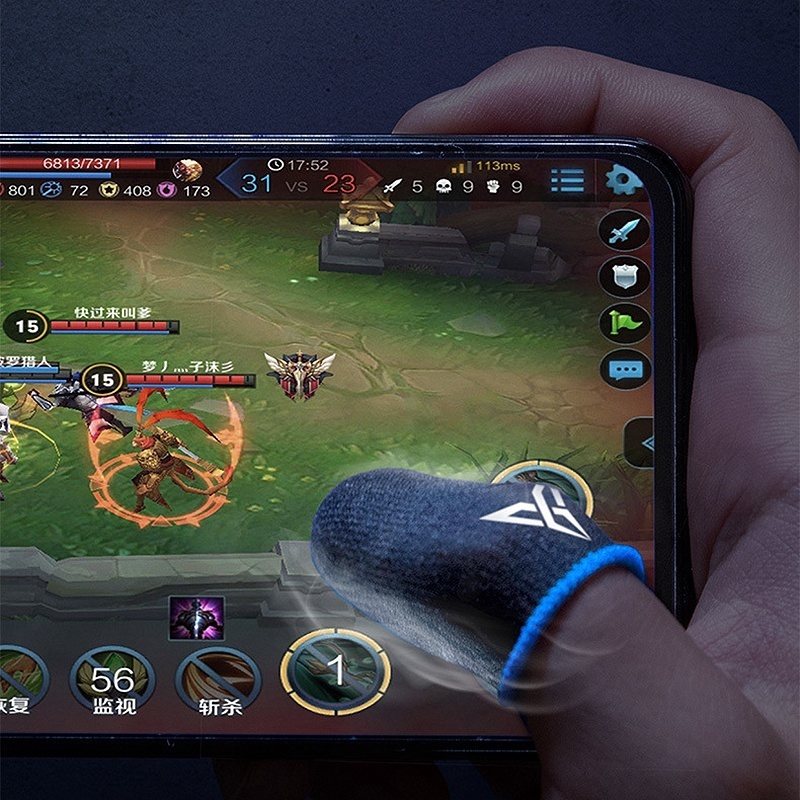 Purpose Quality Flydigi Finger Sleeve 2 Bee Mobile Game Cover Sweat-Proof Press Screen Thumbs Controller Swea Must Multi - Image 4