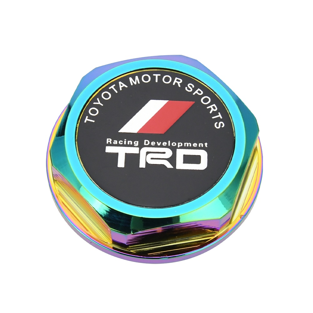 Essential Purpose Aluminium Car Engine Oil Cap TRD Logo Emblem Tank TOYOTA Filler Caps Auto Racing Modified Covers Ha... - Image 4