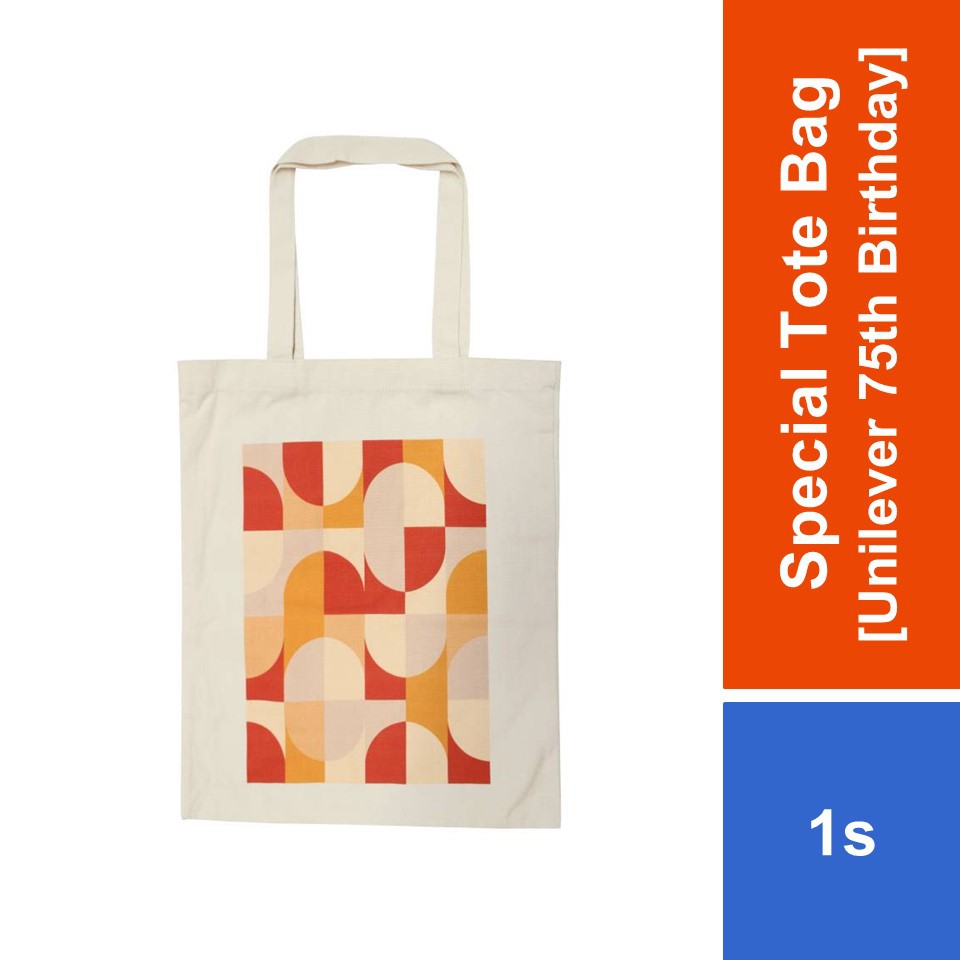 [Gift Redemption] Special Edition Tote Bag (Unilever 75th Birthday) 1s