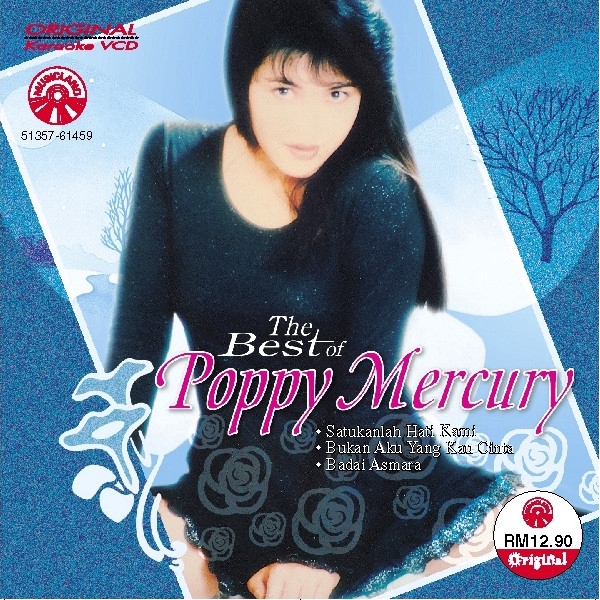Poppy Mercury The Best of Poppy Mercury VCD Karaoke Indonesia Rock