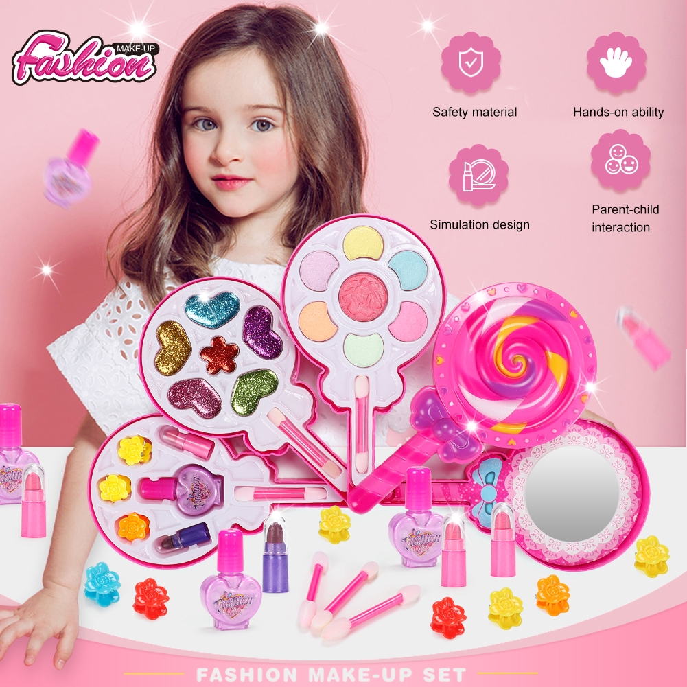 little girl play makeup sets