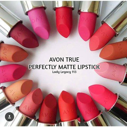 avon true perfectly matte lipstick