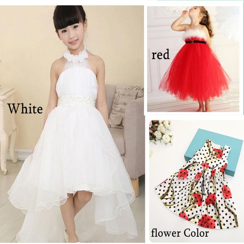 white dress for 6 years old girl