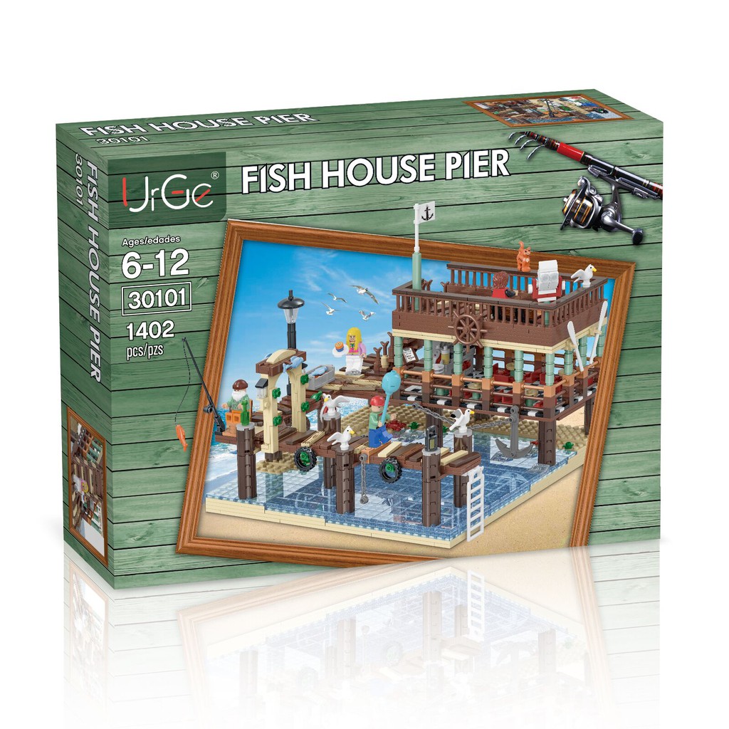 lego fish house