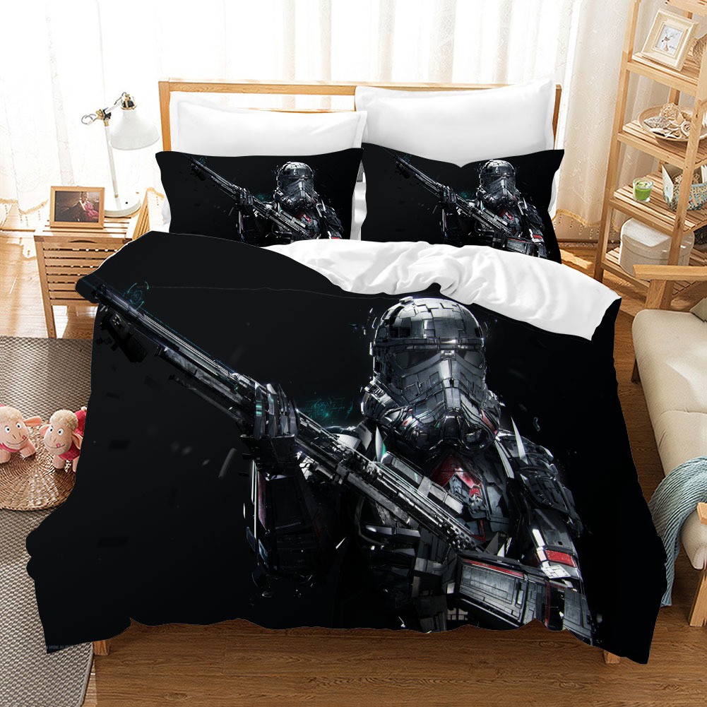 Star Wars Bedding Set Baby Science Fiction Comforter Cover Set