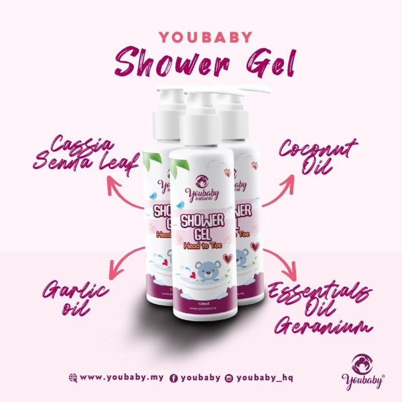 YOUBABY SHOWER GEL HEAD TO TOE Shopee Malaysia
