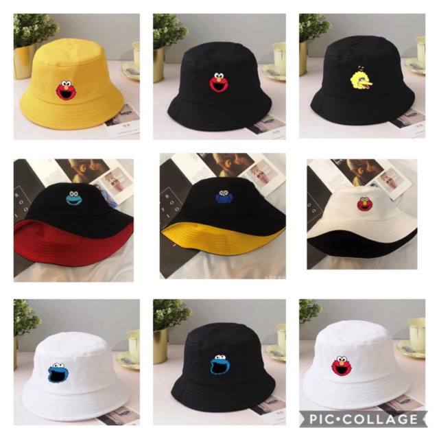elmo bucket hat