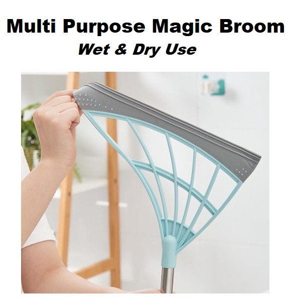 Magic Penyapu Lantai Dry & Wet Multipurpose Korean Magic Broom Sweeper