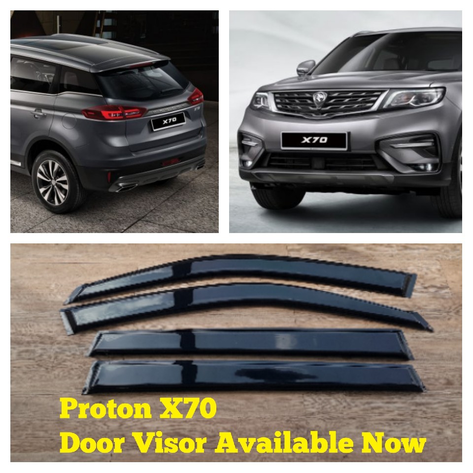 proton x70 door visor