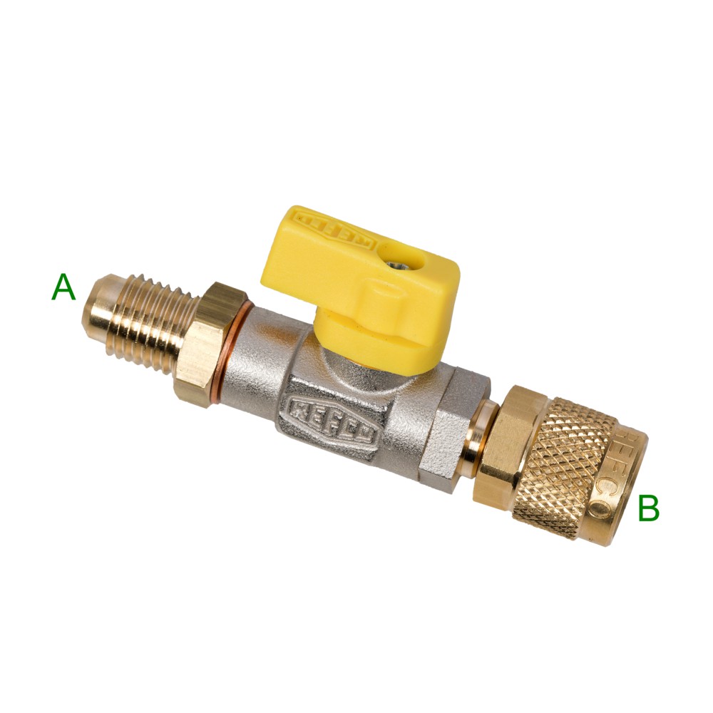 Refco Ball Valve Ca 1 4 Sae Y Shopee Malaysia